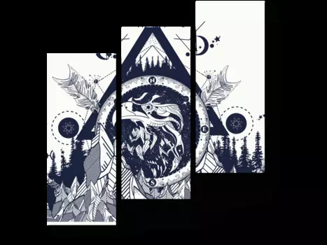 Модульная картина Picsis