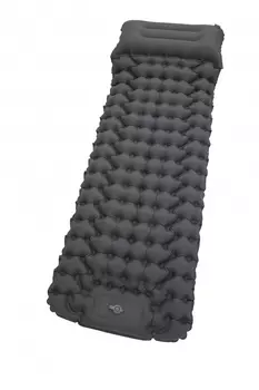 2401 DELUXE 7 коврик надувной (серый, 196х68х7 см)