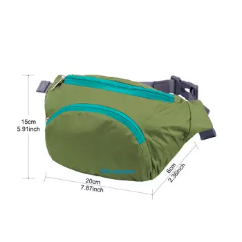 3311 EMMA III сумка поясная (зелёный)