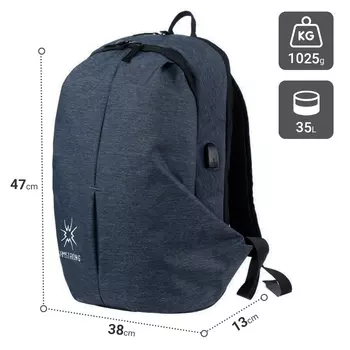 B0411 BUSINESS BACKPACK Рюкзак (синий)