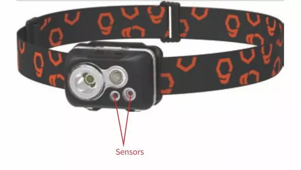 *Фонарь налобный YoudoX (sensor) waterproof headlamp