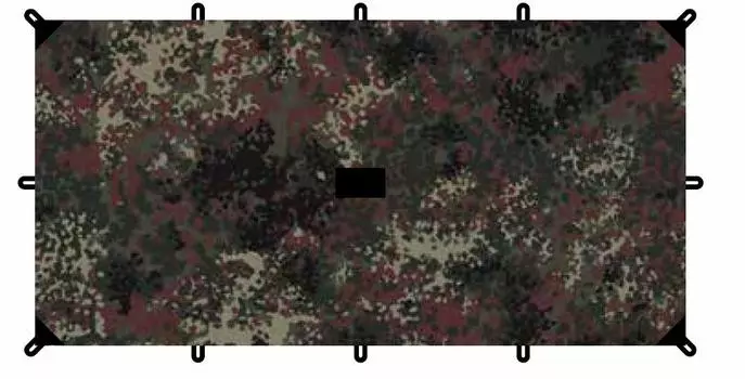 FOREST тент 4x6 Talberg (камуфляжный)