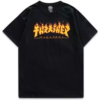 Футболка Thrasher Godzilla Flame