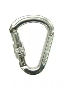 Карабин ALUMINIUM SAFETY SCREW - GATE "HMS" S