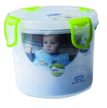 LB68V Ланчбокс пластиковый 0,68L