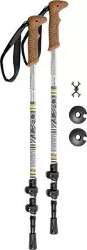 *Палки треккинговые "Mavenzi" с псевдопробковой рукояткой