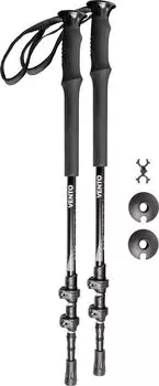 *Палки треккинговые "Pulse" с удлиненной рукояткой