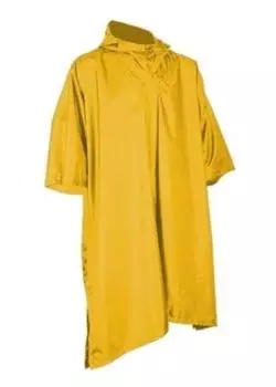 *Пончо туристическое, жёлтый