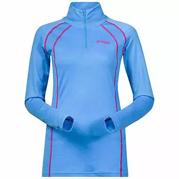 *Пуловер Fjellrapp Half Zip. жен