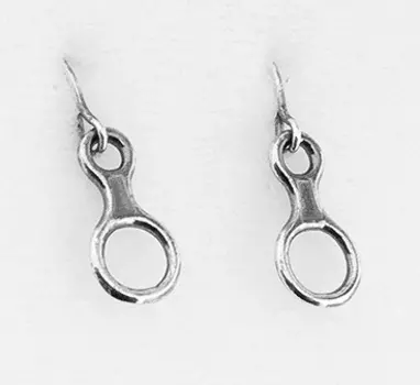 Сережки Восьмёрка