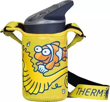 Термофляга Jannu Kukuxumusu KTJ3FY + неопр. Чехол