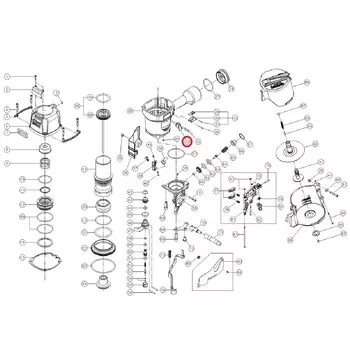 A0712-2341 Направляющая контактора (Yoshi CN100)