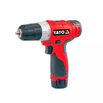 Аккумуляторная дрель-шуруповерт YATO 12В, 25 Нм [370082852 092]