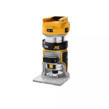 Аккумуляторный кромочный фрезер, 18В, без аккумулятора и ЗУ, DEWALT DCW600N