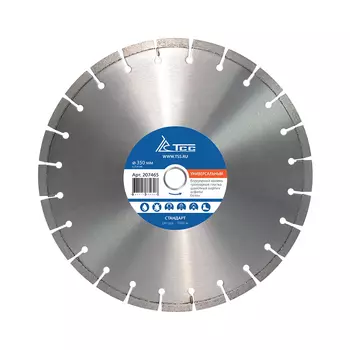Алмазный диск ТСС-350 Универсальный (Стандарт)