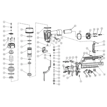 Амортизатор (№21) для FROSP KN851