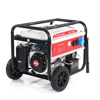 Бензиновый генератор Интерскол ЭБ7500Э