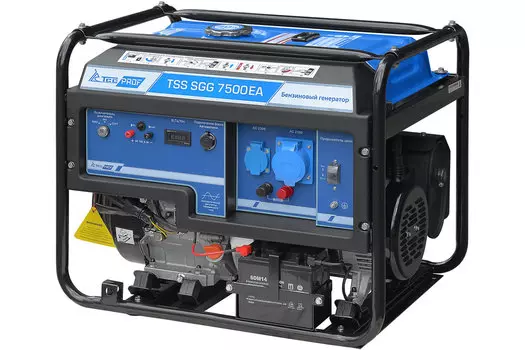 Бензогенератор TSS SGG 7500ЕA (ручной запуск)