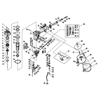 Болт шестигранник (№14) для Freeman CN-65