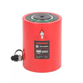 Домкрат гидравлический, однополостной 100 т, ход 100 мм [HRH-CY03100101]