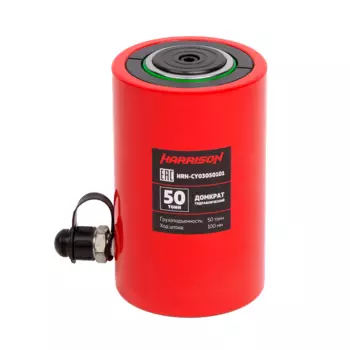 Домкрат гидравлический, однополостной 50 т, ход 100 мм [HRH-CY03050101]