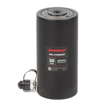 Домкрат гидравлический, однополостной, алюминиевый 30 т, ход 100 мм [HRH-CY0200017]