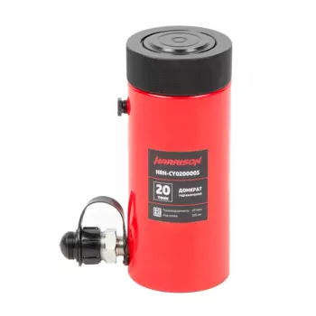 Домкрат гидравлический, однополостной, с фиксирующей гайкой 20 т, ход 100 мм [HRH-CY0200005]