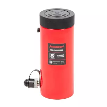 Домкрат гидравлический, однополостной, с фиксирующей гайкой 30 т, ход 150 мм [HRH-CY0200009]