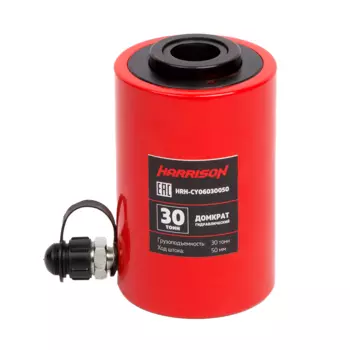 Домкрат гидравлический с полым штоком, однополостной 30 т, ход 50 м [HRH-CY06030050]