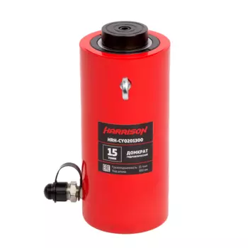 Домкрат гидравлический, телескопический, однополостной 15 т, ход 300 мм [HRH-CY0201300]