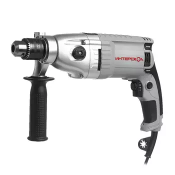 Дрель ударная сетевая ИНТЕРСКОЛ ДУ16/1050ЭР