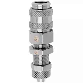 Фитинг БРС пневморозетка под 6/4 (Cu/NiLa) Camozzi 5055 6/4