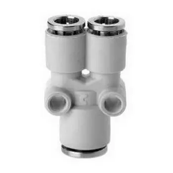 Фитинг цанговый Y-образный под 10 (Plastic+NiLa) Camozzi 7560 10