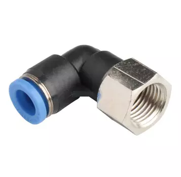 Фитинг L-образный с внутренней резьбой PLF 10-02 (R1/4")