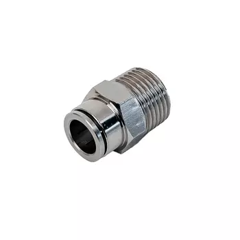 Фитинг латунный NBPT NPCT 12-02-G (нар. резьба G1/4")