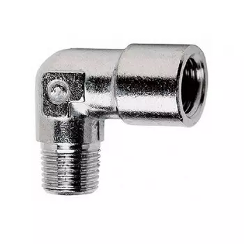 Фитинг резьбовой L-образный с наружн. на внутр. R1/8"G1/8" Camozzi S2020 1/8-1/8