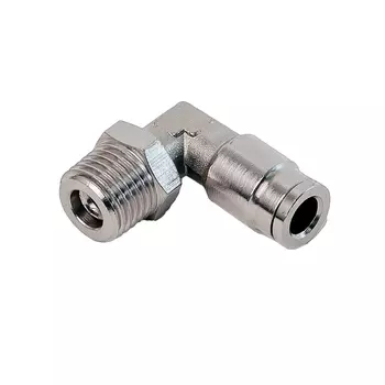 Фитинг угловой латунный NBPT NPLT 06-03-G (нар. резьба G3/8")