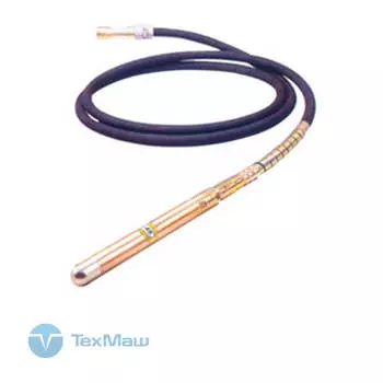 Гибкий вал с вибронаконечником ТСС ВВН 3/50ДУ (дл.3000 мм; диам. 50мм)