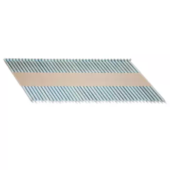 Гвозди реечные 34 градуса 28/50 BKRI ершеные оцинкованные / 5000шт // For-Est