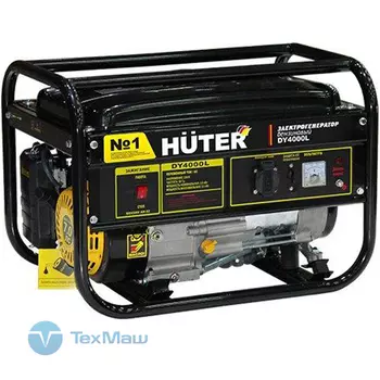 Электрогенератор бензиновый DY4000L Huter