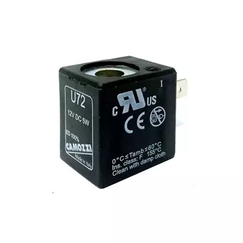 Электромагнитная катушка (соленоид) Camozzi 12V DC 5W U72