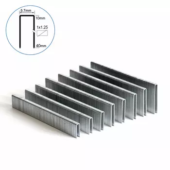 Каркасная скоба 90Е/10, 5.7х10мм / 12000шт // Eurokrep