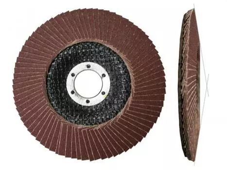 Круг лепестковый 125х22мм А50 конич. КЛТ2 (Луга) (4603347277157) (LUGAABRASIV)