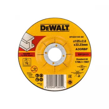 Круг отрезной DEWALT INDUSTRIAL DWA4522IA, по металлу, 125 x 22.2 x 2.8 мм, тип 1