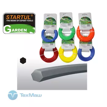 Леска ф 1.65 мм х 15 м шестигр. сеч. STARTUL GARDEN (ST6050-16)