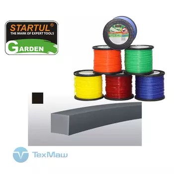 Леска ф 3.0 мм х 153 м квадратн. сеч. STARTUL GARDEN (ST6058-30)