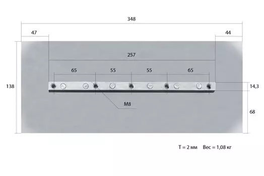 Лопасти для DRD2000H (к-т из 4 лопастей)