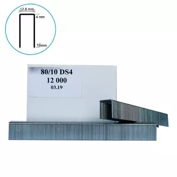 Мебельная обивочная скоба 80/10 DS4, 12.8х10 мм / 12000шт // FROSP