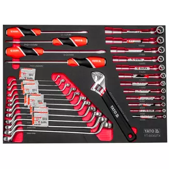 Набор инструмента в ложементе YATO, 28 предметов [39655302 4092]