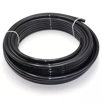 Трубка полиамидная (нейлоновая) черная PA12 11х14 мм (15 атм)